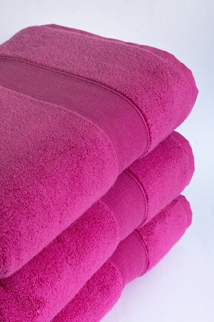 Komplet 3- Ręczników Bawełnianych 50x90 cm. 600gsm Fuchsia RCC-04 Komplet 3- Ręczników Bawełnianych 50x90 cm. 600gsm Fuchsia RCC-04