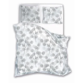 Komplet Pościeli 160x200 BAWEŁNA 100 % Kwiaty F-013