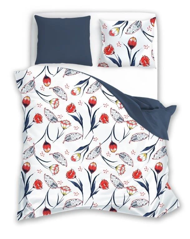 Komplet Pościeli 160x200 BAWEŁNA 100 % Kwiaty F-012 Komplet Pościeli 160x200 BAWEŁNA 100 % Kwiaty F-012