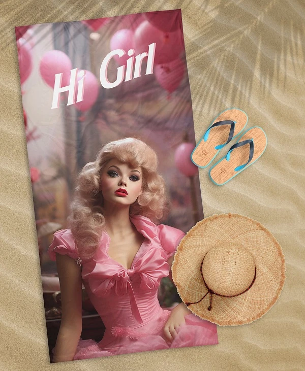 Ręcznik Plażowy 70x140 cm. 100 % Bawełna WZ88 GIRL Ręcznik Plażowy 70x140 cm. 100 % Bawełna WZ88 GIRL