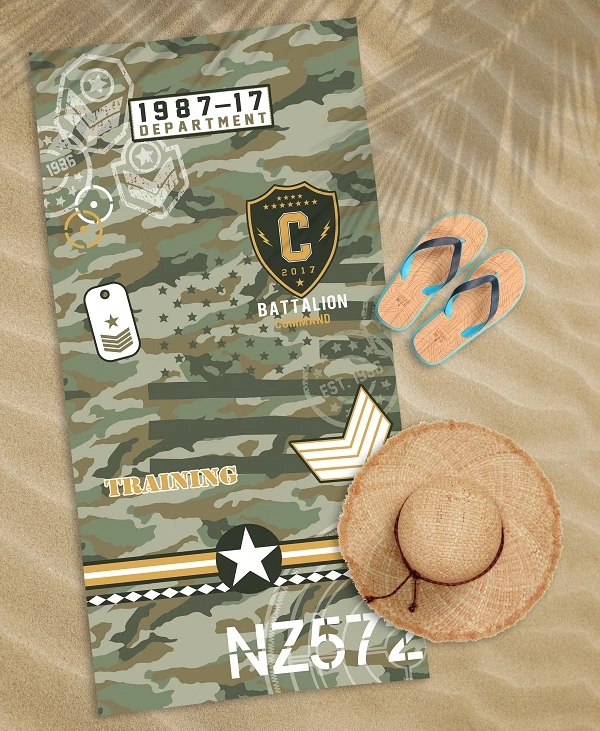 Ręcznik Plażowy 70x140 cm. 100 % Bawełna WZ36 MORO Ręcznik Plażowy 70x140 cm. 100 % Bawełna WZ36 MORO