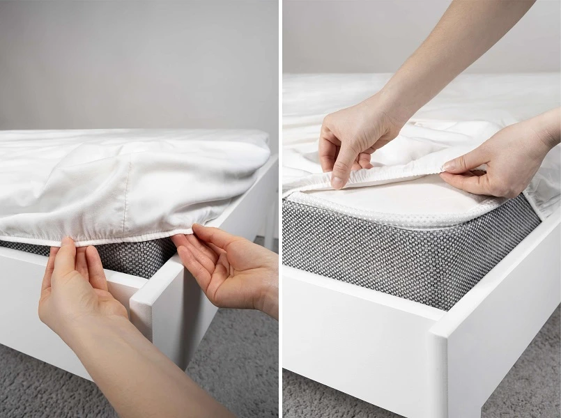 Prześcieradło Z Mikrowłókna Z Gumką 90x200 cm. + 25 cm. Białe Prześcieradło Z Mikrowłókna Z Gumką 90x200 cm. + 25 cm. Białe