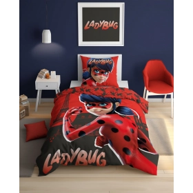 Pościel Dziecięca Świecąca W Ciemności 140x200 cm. Lady Bug LB-05