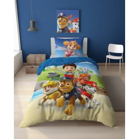 Pościel Dziecięca Świecąca W Ciemności 140x200 cm. Psi Patrol PP-29