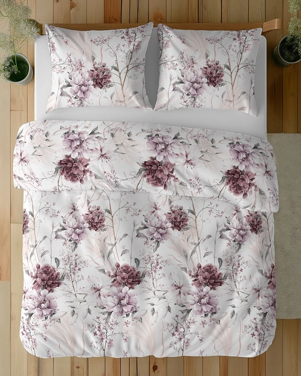 Ekskluzywna Pościel Z Bawełny Satynowej 220x200 cm. 5222-B Ekskluzywna Pościel Z Bawełny Satynowej 220x200 cm. 5222-B