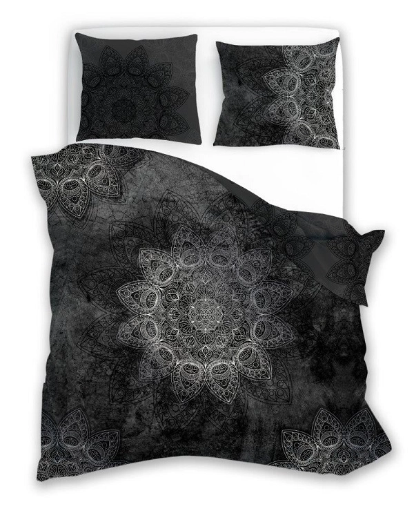 Luksusowa Pościel Z Bawełny Satynowej 140x200 cm. Mandala 003 Luksusowa Pościel Z Bawełny Satynowej 140x200 cm. Mandala 003