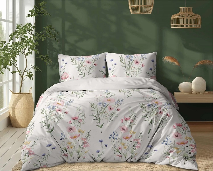 Komplet Pościeli Bawełnianej 220x200 BAWEŁNA 100 % 5499-A Komplet Pościeli Bawełnianej 220x200 BAWEŁNA 100 % 5499-A