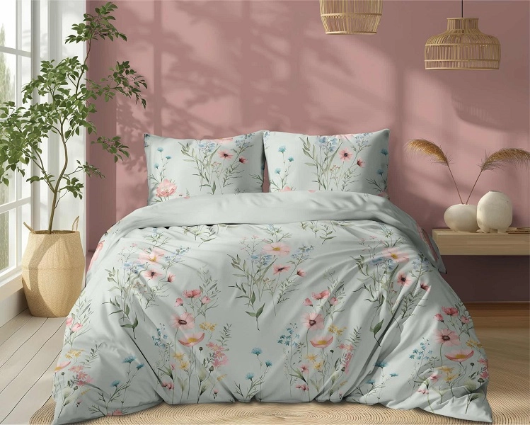 Komplet Pościeli Bawełnianej 160x200 BAWEŁNA 100 % 5499-B Komplet Pościeli Bawełnianej 160x200 BAWEŁNA 100 % 5499-B