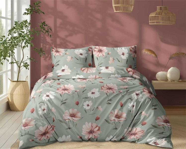 Komplet Pościeli Bawełnianej 220x200 BAWEŁNA 100 % 5502-B Komplet Pościeli Bawełnianej 220x200 BAWEŁNA 100 % 5502-B