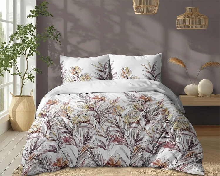 Komplet Pościeli Bawełnianej 160x200 BAWEŁNA 100 % 5504-B Komplet Pościeli Bawełnianej 160x200 BAWEŁNA 100 % 5504-B