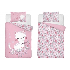 Pościel Dziecięca Bawełniana Do Łóżeczka 90 x120 cm. 5136-A