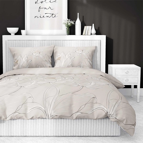 Ekskluzywna Pościel Z Bawełny Satynowej 160x200 cm. 5543-B Ekskluzywna Pościel Z Bawełny Satynowej 160x200 cm. 5543-B