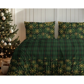 Pościel Świąteczna Z Bawełny Satynowej 220x200 cm. 5812-B