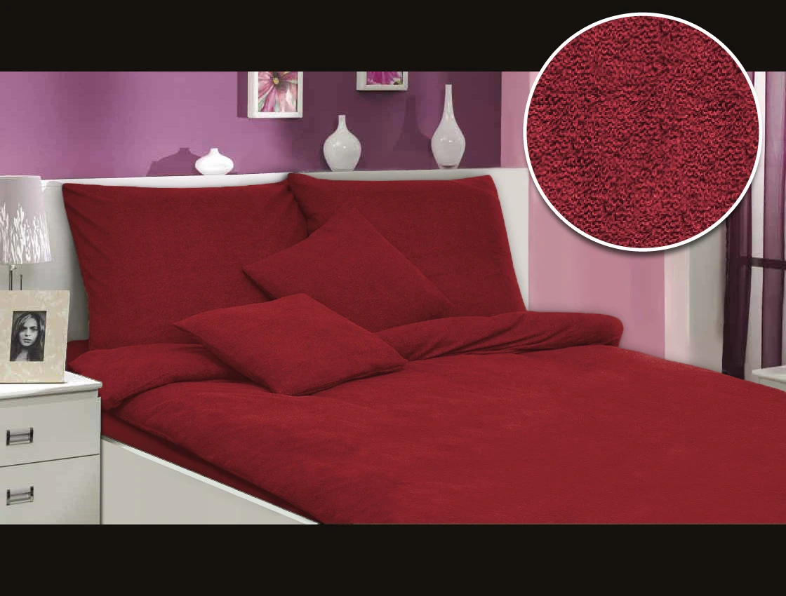 Pościel frotte bordo 023/160x200 Pościel frotte bordo 023/160x200