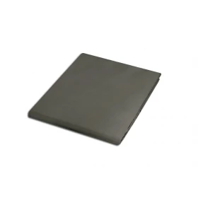 Prześcieradło satyna bawełniana j.szary 037/160x220 