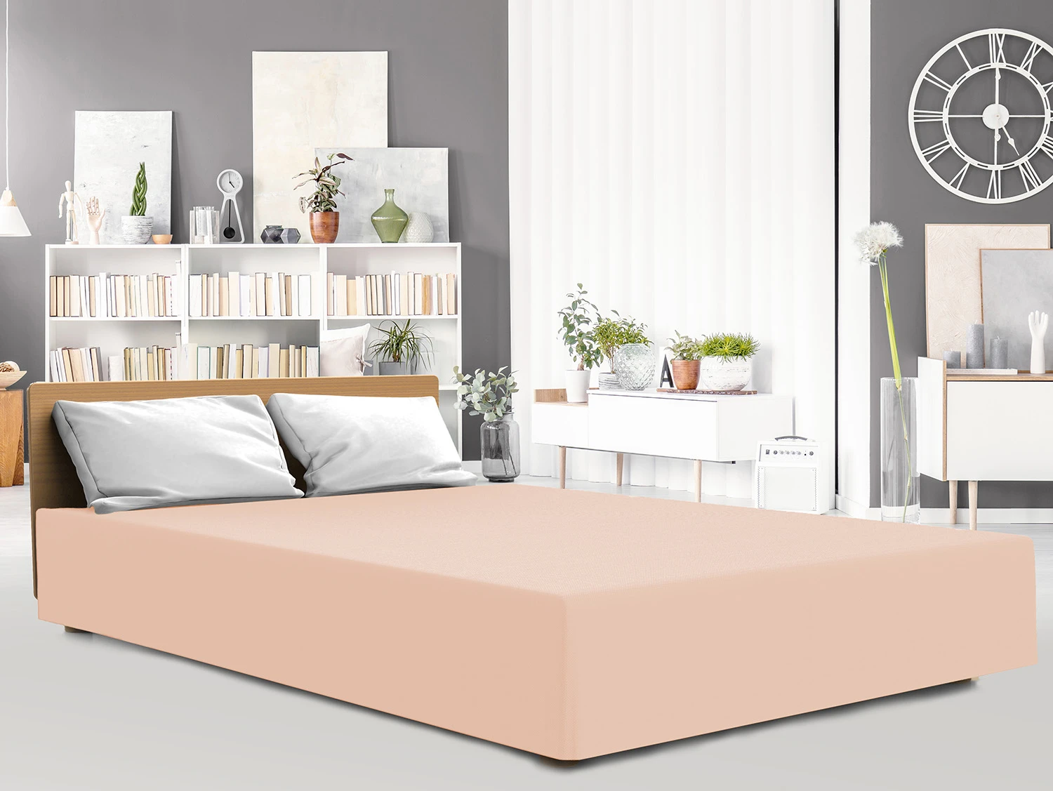 Prześcieradło jersey elastan z gumką PINK/RÓŻ/220x200x30  Prześcieradło jersey elastan z gumką PINK/RÓŻ/220x200x30