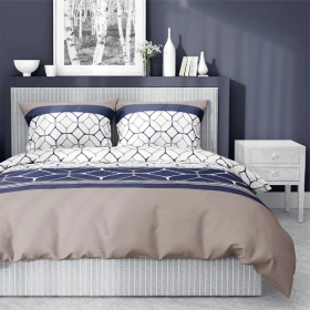 Komplet Pościeli 160x200 BAWEŁNA 100 % 3774-B