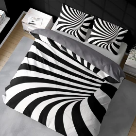 Pościel 3D Satynowa Z Mikrowłókna 160x200 cm. 4340