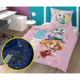 Pościel FLUO Świecąca w ciemności 140x200 BAWEŁNA 100 % PP-24