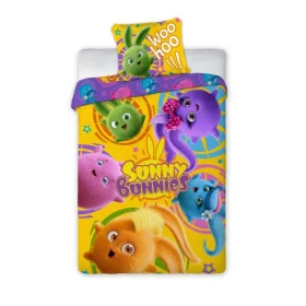  POŚCIEL SUNNY BUNNIES 100X135+40X60 BAW. FAR-06